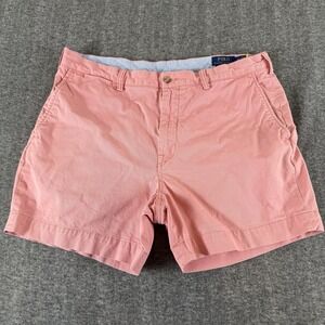 Polo Ralph Lauren Men's Chino Shorts – Size 36 – Pink / Salmon